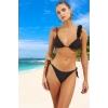 Üçgen Bikini Takımı Özel Tasarım Plaj Ve Havuz İçin Esnek Kumaş Su Sporları