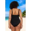 Konforlu Rahat Kesim Büyük Beden Mayo Plus Size Su Sporları İçin Plaj Ve Havuz