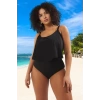 Konforlu Askılı Rahat Kesim Büyük Beden Mayo Plus Size UV Korumalı Özel Tasarım