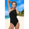 Drape Tek Omuz Mayo Havuz Mayosu Yaz Koleksiyonu Hızlı Kuruyan Esnek Kumaş Swimsuit