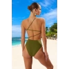 Tek Omuz Mayo Özel Tasarım Plaj Ve Havuz İçin Swimsuit Yüzme Kıyafeti Deniz
