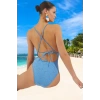 V Yaka Mayo Özel Tasarım Plaj Mayosu Swimsuit Su Sporları İçin Esnek Kumaş Klora Dayanıklı