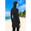 Tesettür Plaj Giyim Ergonomik Kesim Su Sporları İçin Özel Tasarım Hızlı Kuruyan Esnek Kumaş