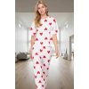 2li Kalpli Pijama Takımı %100 Pamuk Konforu Kaliteli İşçilik Özenle Seçilmiş