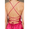 2 Parça Rahat Saten Pijama Takımı V Yaka Atlet ve Boru Paça Şort Trend Tasarım Modern Stil