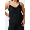 Fashion Plus Size V Neck Woven Regular Plain Pattern Casual Daily Regular Strappy Sleeve Blouse