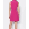New Regular Business Finike Woven Jacket Collar Sleeveless Sleeve Jacket Dress Mini Length Dress