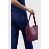 Askı Detaylı Minimalist Tasarımlı Kadın El ve Omuz Kullanımlı Geniş Hacimli Çanta