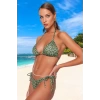 Üçgen Desenli Bikini Takımı Yaz Koleksiyonu Yüksek Konfor Özel Tasarım Ergonomik Kesim