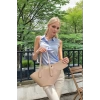 Kadın El ve Omuz Kullanımlı Çıkarılabilir Cüzdanlı Modern Kesim Shopper Çanta