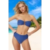 Modern Straplez Bikini Takımı Premium Kalite Klora Dayanıklı Şık Detaylı Plaj Ve Havuz İçin