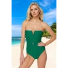 Straplez Mayo Yaz Koleksiyonu Swimsuit Klora Dayanıklı Havuz Mayosu Esnek Kumaş Yüzme
