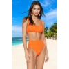 Desenli Bikini Takımı Özel Tasarım Ergonomik Kesim Hızlı Kuruyan Şık Detaylı Su Sporları İçin