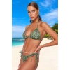 Üçgen Bikini Takımı Ayarlanabilir Askılı Çıkarılabilir Pedli Deniz Havuz Plaj Mayo