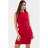 88 Polyester 12 Elastan Mini Elbise Şık Bodycon Kesim Bisiklet Yaka Cepsiz Tasarım