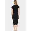 97 Pamuk 3 Elastan Kadın Bodycon Midi Elbise Rahat Esnek Örme Kumaş Şık Görünüm Konforlu Kesim