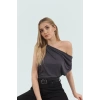 Akışkan Modal Kumaşlı Kolsuz Bluz Fitted Günlük Casual Şık Renk Modern Stil Yüksek Kalite