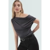 Akışkan Modal Kumaşlı Kolsuz Bluz Fitted Günlük Casual Şık Renk Modern Stil Yüksek Kalite