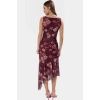 Asimetrik Midi Bodycon Elbise Örme Polyester Yazlık Günlük Dayanıklı Malzeme Premium Kalite