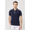 Asperula Polo Yaka T-Shirt - Fermuarlı, Nefes Alabilir, Şık ve Rahat Tasarım