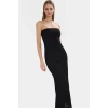 Astarlı Bodycon Örme Maxi Elbise Straplez Rahat Şık Yazlık Zarifane Tasarım Premium Kalite