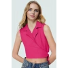 Bağlamalı Crop Bluz Dokuma Kumaştan Şık ve Rahat Bir Seçim Özel Tasarım Modern Stil