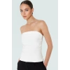 Basic Straplez Bluz %88 Polyester %12 Elastan Renk Yazlık Günlük Kullanım İçin