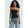 Basic Straplez Bluz %88 Polyester %12 Elastan Renk Yazlık Günlük Kullanım İçin