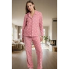 Baskılı Örme Polar Pijama Takımı; Kışın Sıcaklığı ve Şıklığı Zarifane Tasarım Premium Kalite