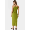 Bodycon Halter Yaka Yazlık Maxi Elbise Nefes Alan Kumaş Şık Görünüm Kaliteli İşçilik