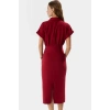 Bodycon Kesim Kısa Kollu Düz Desenli Yazlık Elbise Polyester Elastan Özel Tasarım Rahat Kullanım