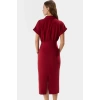 Bodycon Kesim Kısa Kollu Düz Desenli Yazlık Elbise Polyester Elastan Özel Tasarım Rahat Kullanım