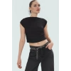 Büzgülü Detaylı Örme Bluz Yazın Rahatlığı ve Şıklığı Profesyonel Görünüm Modern Stil