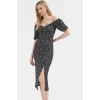 Çiçek Desenli Bodycon Midi Elbise Rahat Ve Şık Günlük Stil Kullanım İçin Özenle Seçilmiş