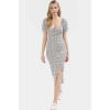 Çiçek Desenli Bodycon Midi Elbise Rahat Ve Şık Günlük Stil Kullanım İçin Özenle Seçilmiş