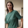 Çiçekli Örme Pijama Takımı Rahat Kesim ve Yüksek Kalite Özenle Seçilmiş Günlük Kullanım İçin