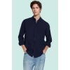 Cool & Comfort Erkek Gömleği Pamuk Keten Dokuma Günlük Ve İş Hayatı Yaz Aylarının Vazgeçilmezi