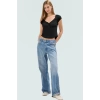 Crop Kısa Kol Bluz V Yaka Fitted Poliviskon Kaşkorse Özenle Seçilmiş Uzun Ömürlü Modern Stil