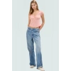 Crop Kısa Kol Bluz V Yaka Fitted Poliviskon Kaşkorse Özenle Seçilmiş Uzun Ömürlü Modern Stil