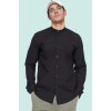 Erkek Basic Slim Fit Hakim Yaka Pamuklu Günlük Gömlek Hafta Sonu Yaz Aylarının Vazgeçilmezi