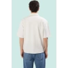 Erkek Boxy Fit Örme Kısa Kollu Yazlık Gömlek Dokulu Desen Günlük Stil Yaz Aylarının Vazgeçilmezi