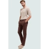 Erkek Casual Chino Pantolon Boru Paça Cigarette Kalıp Pamuk Günlük Kullanım Modern Tasarım