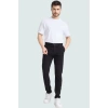 Erkek Casual Chino Pantolon Boru Paça Cigarette Kalıp Pamuk Günlük Kullanım Modern Tasarım