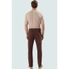 Erkek Casual Chino Pantolon Boru Paça Cigarette Kalıp Pamuk Günlük Kullanım Modern Tasarım