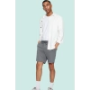 Erkek Casual Şort Slim Fit Renk Örme Kumaş Rahat Kesim Günlük Kullanım Yaz Aylarının Vazgeçilmezi