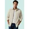 Erkek Casual Stil Pamuk Polyester Jakarlı Gömlek Rahat Kesim Yazlık Yaz Aylarının Vazgeçilmezi