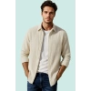 Erkek Casual Stil Pamuk Polyester Jakarlı Gömlek Rahat Kesim Yazlık Yaz Aylarının Vazgeçilmezi
