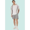 Erkek Chino Şort Normal Bel Straight Siluet Rahat Günlük Yaz Hafta Sonu Stilin Buluştuğu Yer
