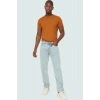 Erkek Denim Pantolon Pamuk Regular Fit Boru Paça Casual Günlük Kullanım Yaz Aylarının Vazgeçilmezi