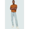 Erkek Denim Pantolon Pamuk Regular Fit Boru Paça Casual Günlük Kullanım Yaz Aylarının Vazgeçilmezi